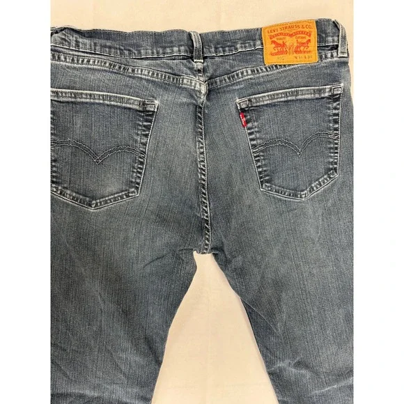 Vintage Levis 505 Denim Dark Wash Relaxed Fit Red Tab(34 x 34)